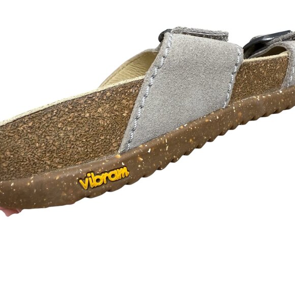 DANSKO Dayna Vibram Gray Suede Slide Sandals shoes Women’s Size 38 US 8 - Picture 6 of 10